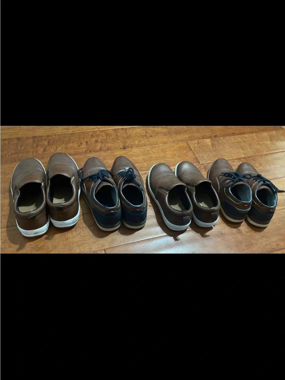 Sonoma Brown Slip-On and Lace-Up boys dress shoes